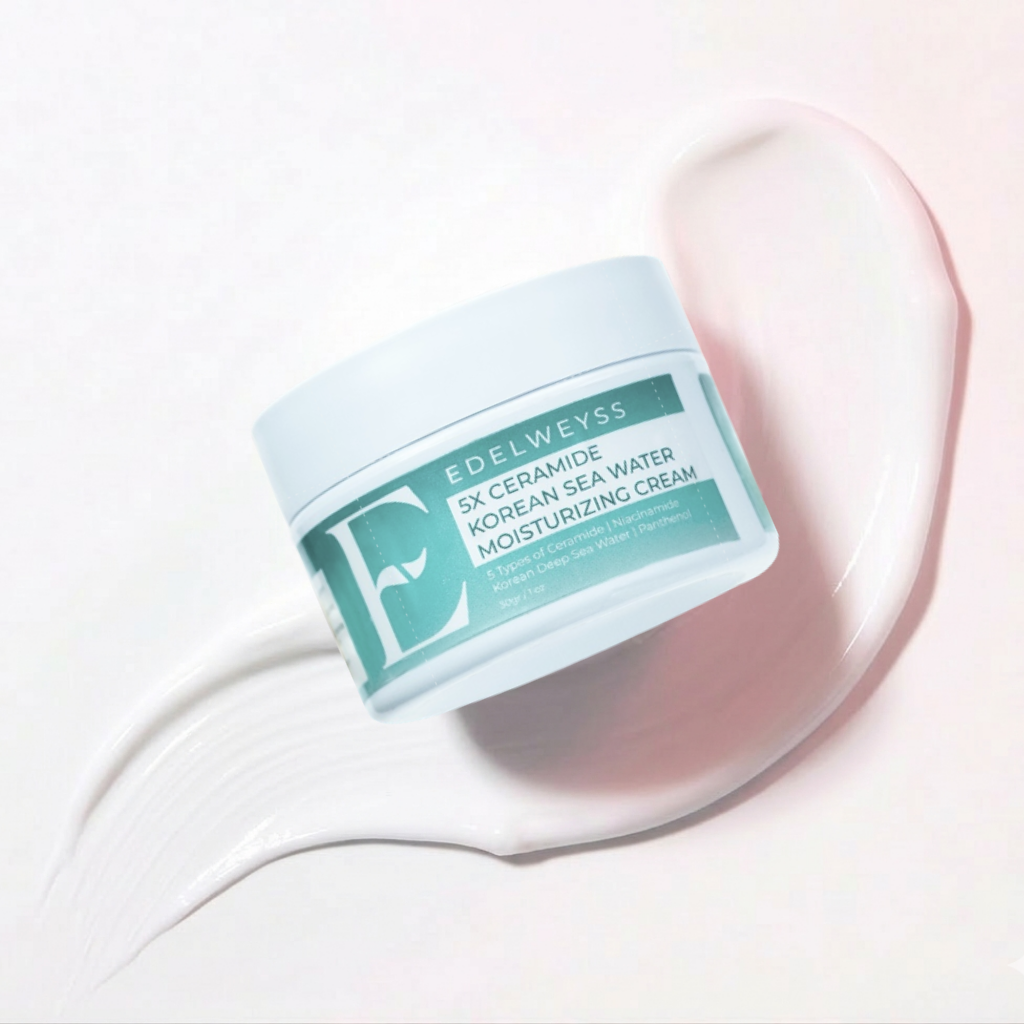 Edelweyss 5X Ceramide Korean Sea Water Moisturizing Cream — Preview 2